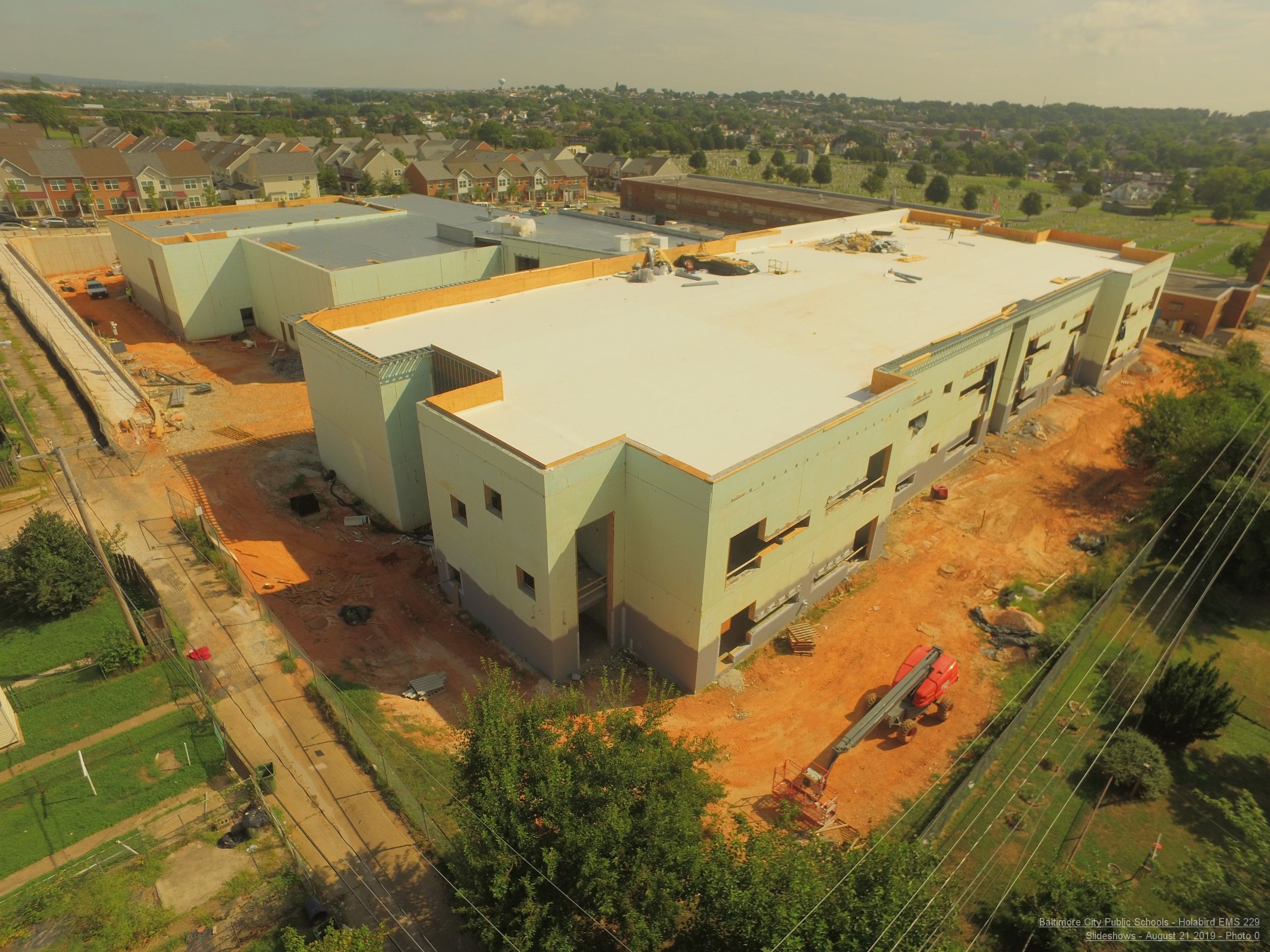 Holabird Elementary Middle School - Drone Update - CAM Construction ...